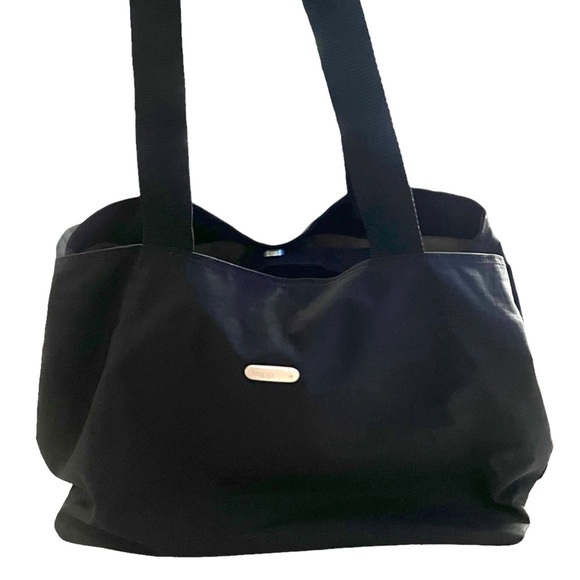 Baggallini Handbags - BAGGALLINI Black Travel Tote Bag Purse Nylon 3 Large Compartments FAST SHIPPING